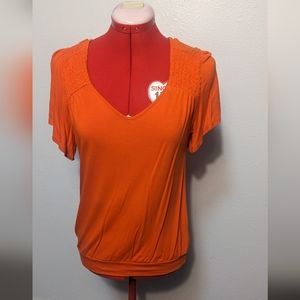 GAP - Orange Shirt, Medium
